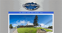Desktop Screenshot of barlupsappliance.com